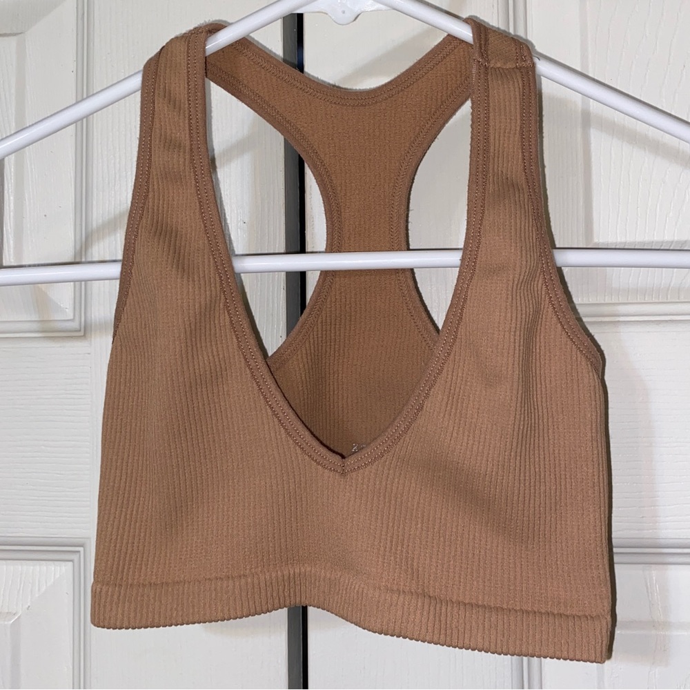 😍(4/$10) LUCKY CAT HAWAII Bralette Nude